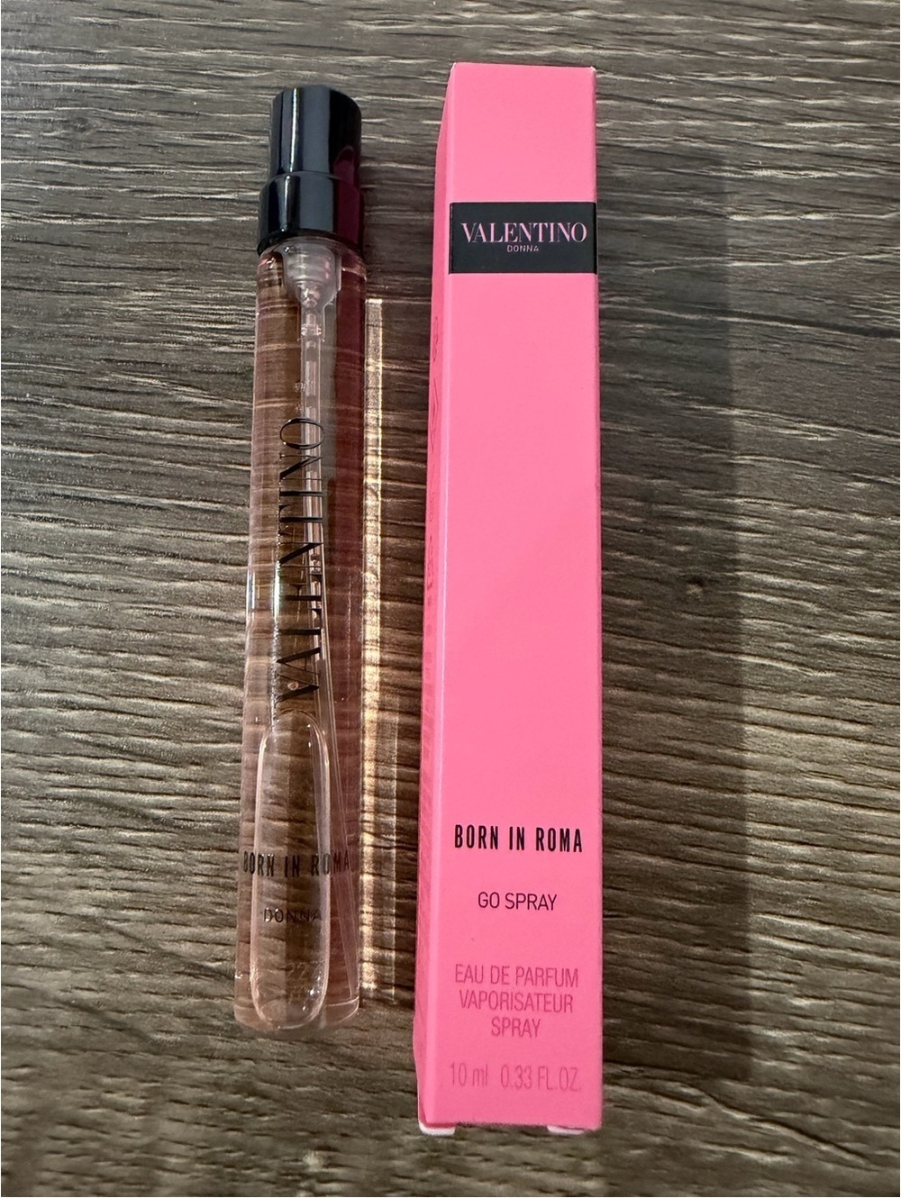 Valentino Donna Born in Roma Go Spray Travel Size 10 ml NEW